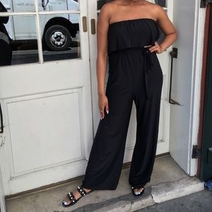 Strapless Black Jumpsuit 🖤